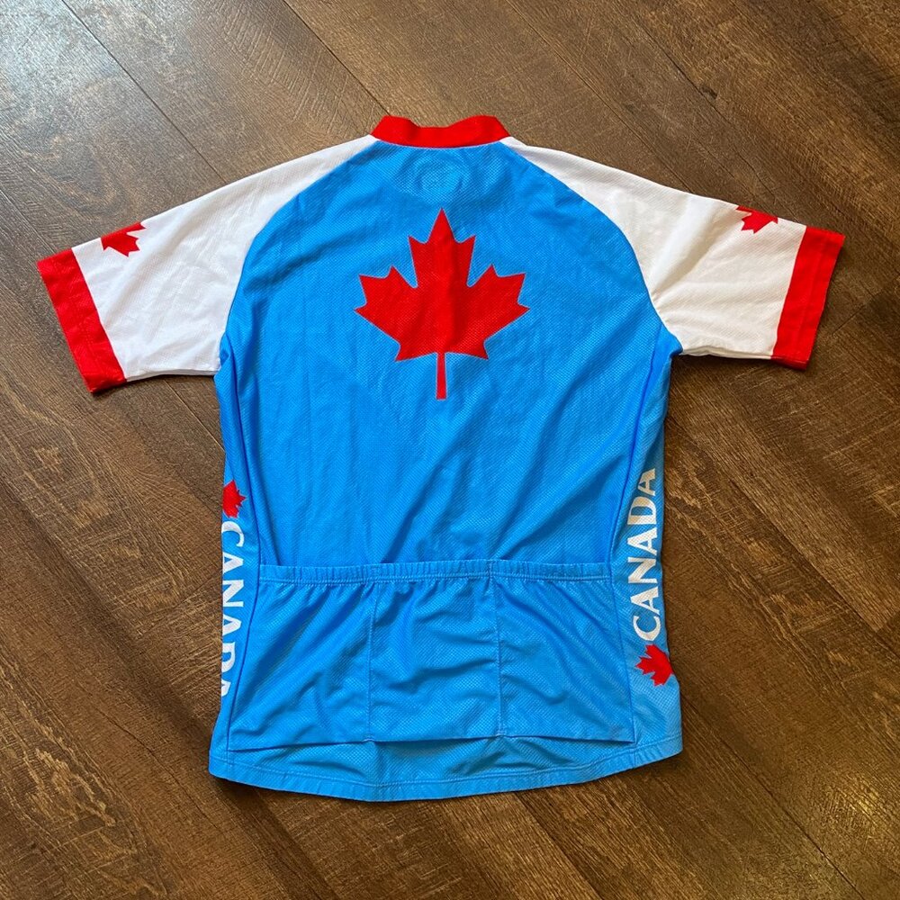 Louis Garneau Equipe Pro Replica 2 Canada Cycling Jersey - Size XL - Picture 3 of 6